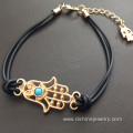 Wholesale Handmade Metal Hamsa Evil Eye Amulet Bracelet